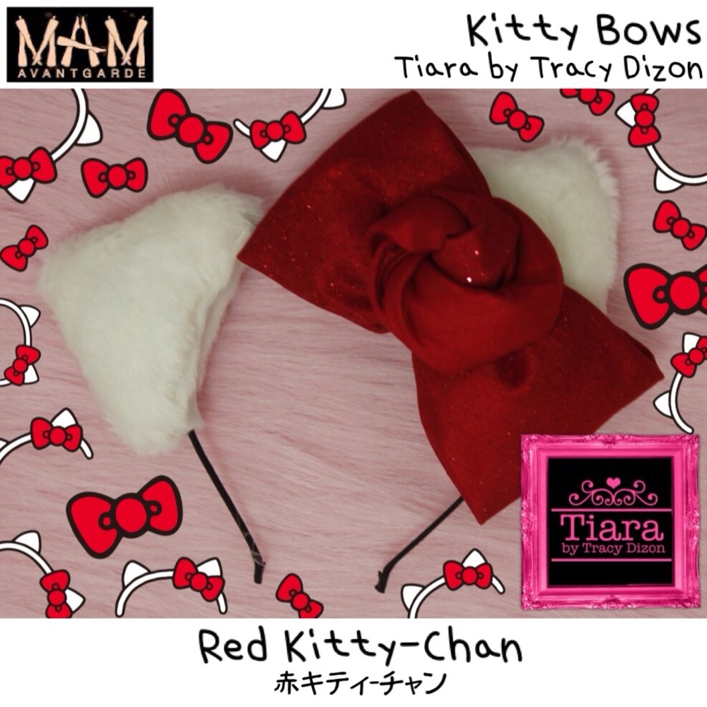 Red Kittychan Headpiece